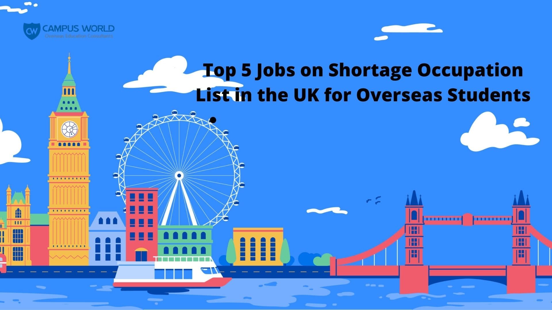 Top 5 Jobs on Shortage Occupation List in the UK for Overseas Students
