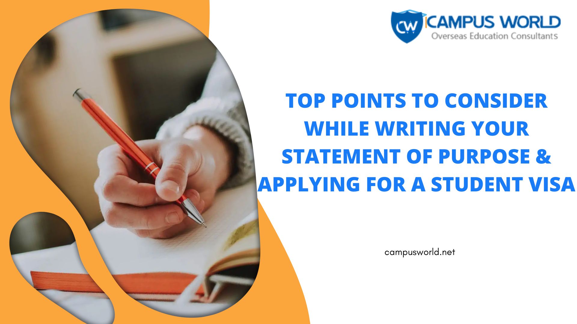Top Points to Consider while Writing Your Statement of Purpose & Applying for a Student Visa